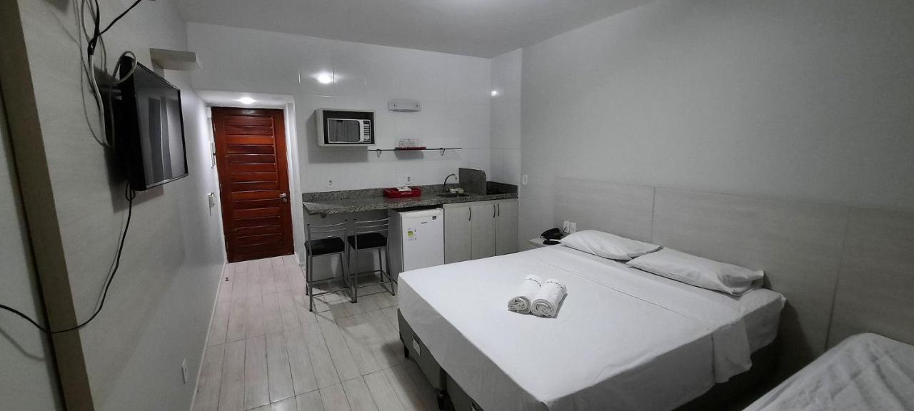 102 Lindo Flat mobiliado com vista lateral mar na Praia de Iracema Fortaleza (Ceara) Exterior foto